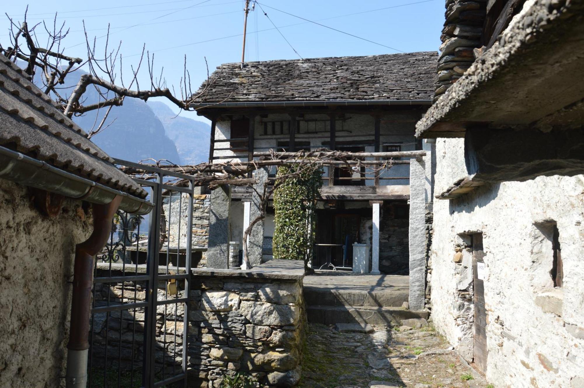 Rustico Pult Villa Someo Kültér fotó